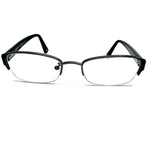 Coach‎ HC 5053 9181 Eulalia Half Rim Gunmetal Eyeglasses Frame 50-18-140 h9888